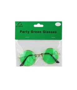 Green Lennon Party Glasses