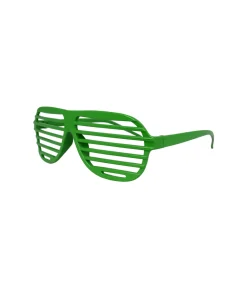 Green Shutter Shade Glasses