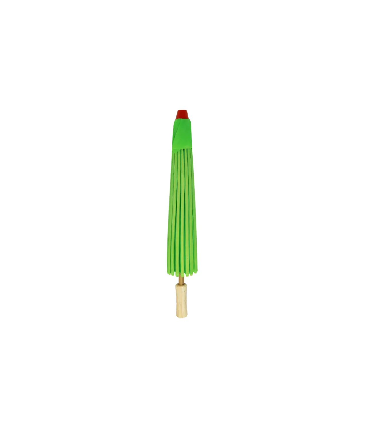 Green Small Fabric Parasol 26cm