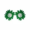 Green Sunflower Party Glasses