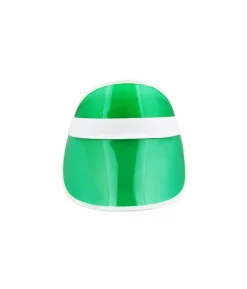 Green Transparent Plastic Visor