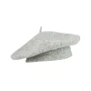 Grey Beret Hat