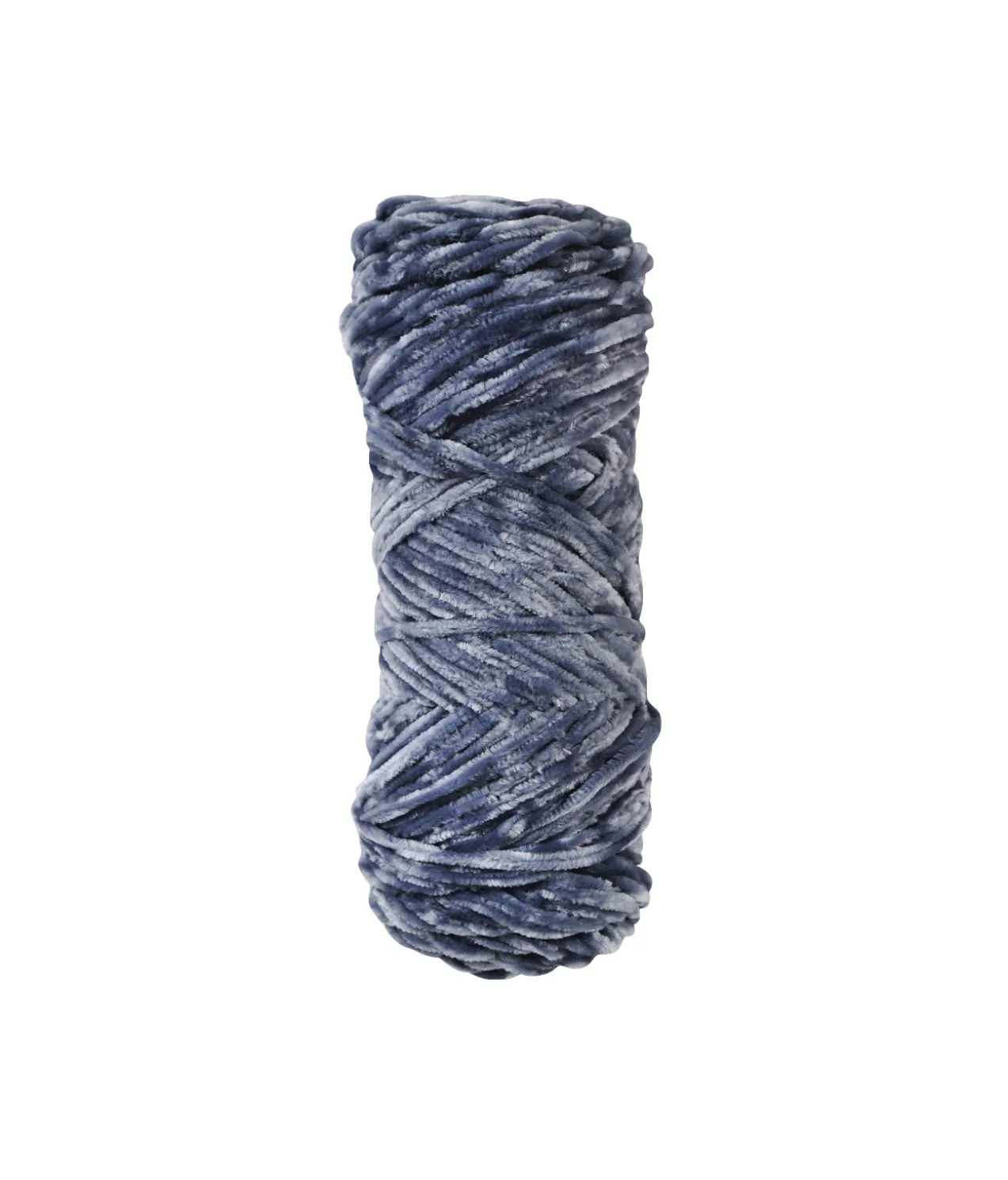 Grey Chenille Yarn 95g