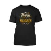 Halloween Design Black T Shirt