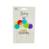 Happy Birthday Balloon Cake Topper 2pcs 15x12cm
