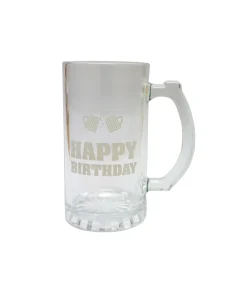 Happy Birthday Beer Glass Mug