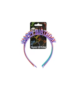 Happy Birthday Headband 4pk
