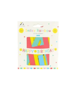 Happy Birthday Letter Banner 2.5m