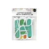 Happy Birthday Letter Banner With Confetti 3m