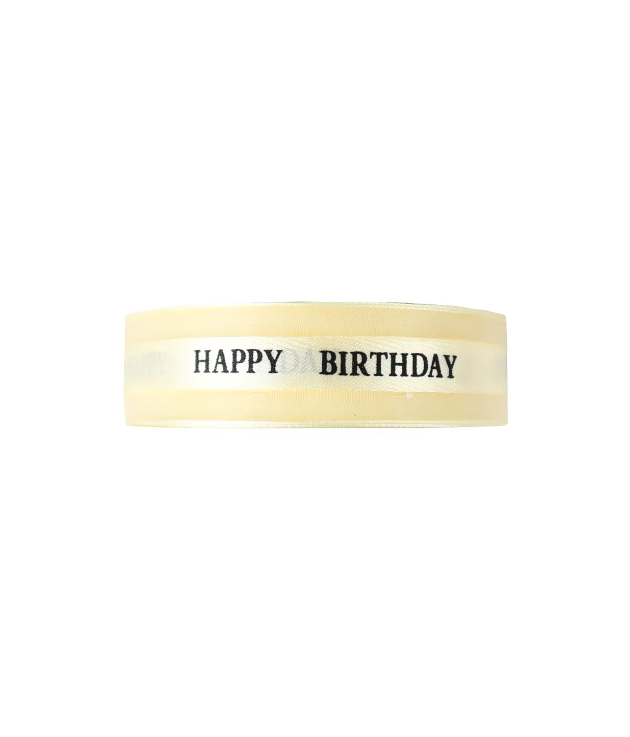 Happy Birthday Organza Ribbon 2.5cm x 45m