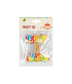 Happy Birthday Party Picks 24pc