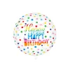 Happy Birthday Transparent Sphere Balloon 15in