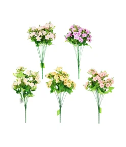 36 Head Horn Roses Assorted 50cm