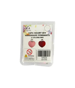 Heart DIY Handmade Pendants 10pc