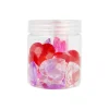 Heart Plastic Gems 2.5cm 20pc
