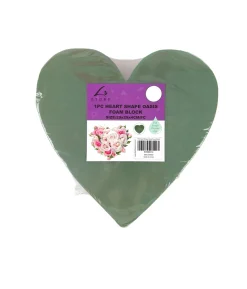 Heart Shape Oasis Foam Block 29x29x4cm 1pc