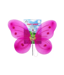 Hot Pink Fairy Wings with Wand