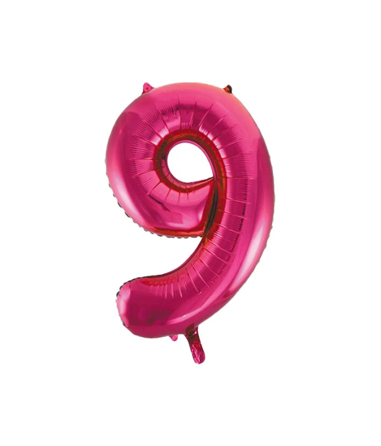 Hot Pink Foil Number Balloon 9