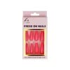 Hot Pink Press On Nails 24pc