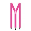 Hot Pink Suspenders
