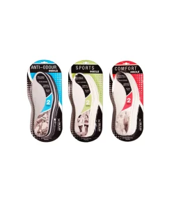 Insoles 2 Pairs Assorted