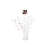 Iridescent 21st Birthday Table Centerpiece