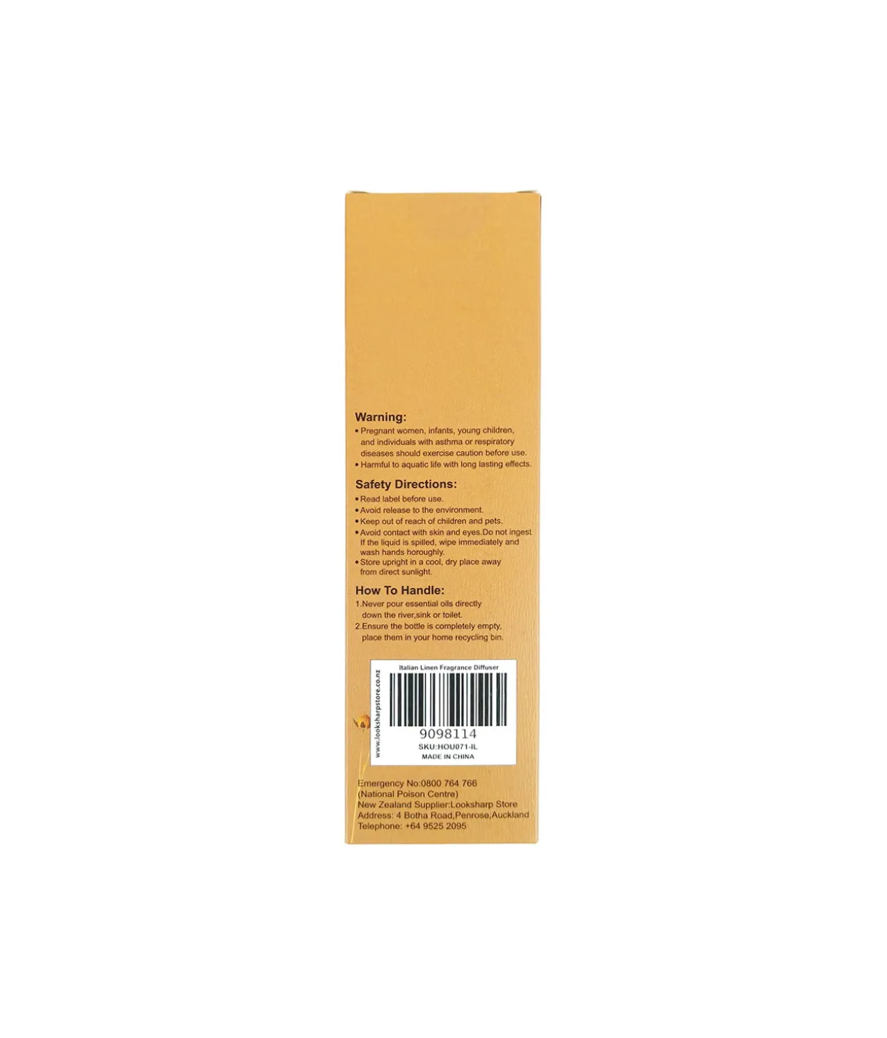 Italian Linen Home Fragrance Aromatherapy 100ml