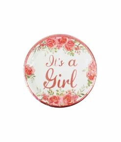 It’s a girl Paper Plates 9in 16pc