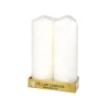 Ivory Pillar Candle 2pc 525g