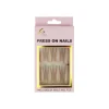 Ivory Press On Nails 24pc