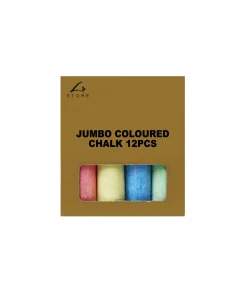 Jumbo Coloured Chalk 12pc