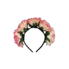 Jumbo Rose Headband Pink
