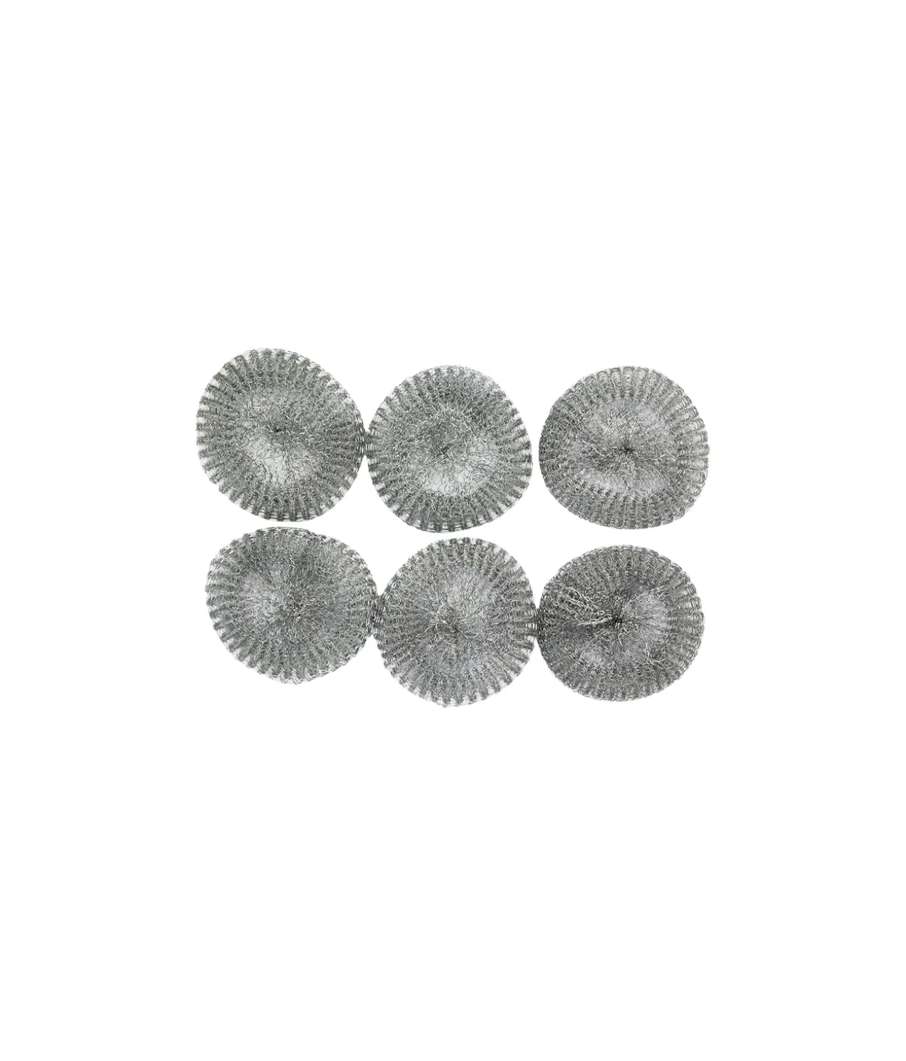Jumbo Steel Scourer 6pk 10cm