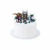 Jurassic Into The Wild Cake Topper Kit 10pc