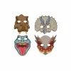 Jurassic Into the Wild Paper Masks 8pk