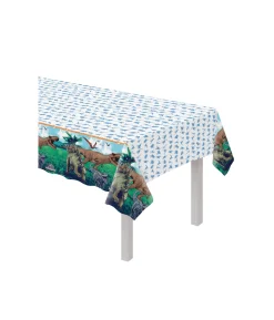 Jurassic Into the Wild Paper Tablecover 1.37 x 2.43m