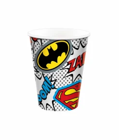 Justice League Paper Cups 8pk