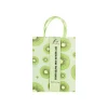 Kiwifruit Printed Paper Bags 27cm 3pk