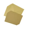 Kraft Brown Pearlised Cards & Envelopes Set 12pc
