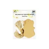 Kraft Gift Tags With String 6x9cm 50pc