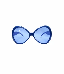 Large Blue Bow Shape Party Glasses