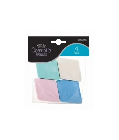 Large Cosmetic Make-Up Sponge 4pk