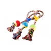 Large Cotton Rope Pet Toy 3 assorted