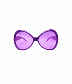 Large Purple Bow Shape Party Glasses