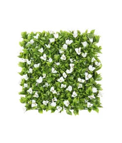 Large White Flowers Artificial Leaf Mat 50cm