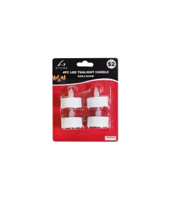 Led Tealight Candle 4pk