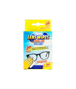 Lens Wipes 20pk