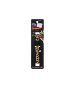Leopard Print Cat Collar Assorted 28cm