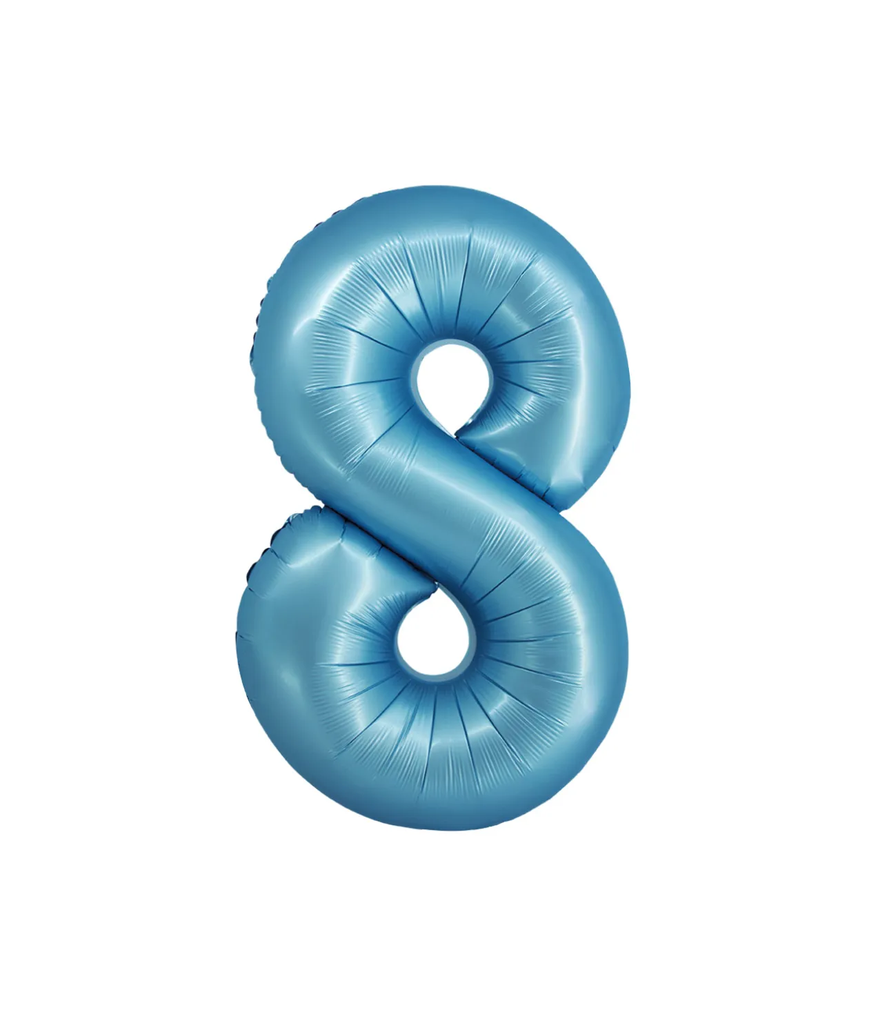 Light Blue Foil Matte Number 8
