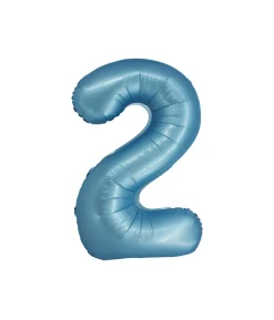 Light Blue Foil Matte Number 2